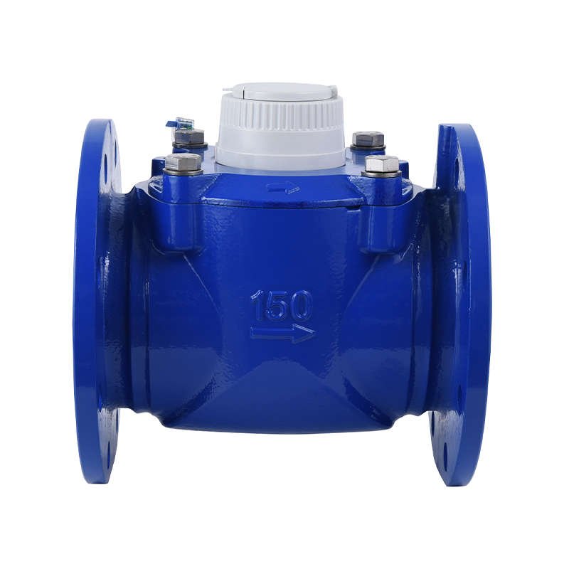 WPD/DN40-DN200 R200 มิเตอร์น้ำปีกเกลียวแนวนอนช่วงกว้าง
